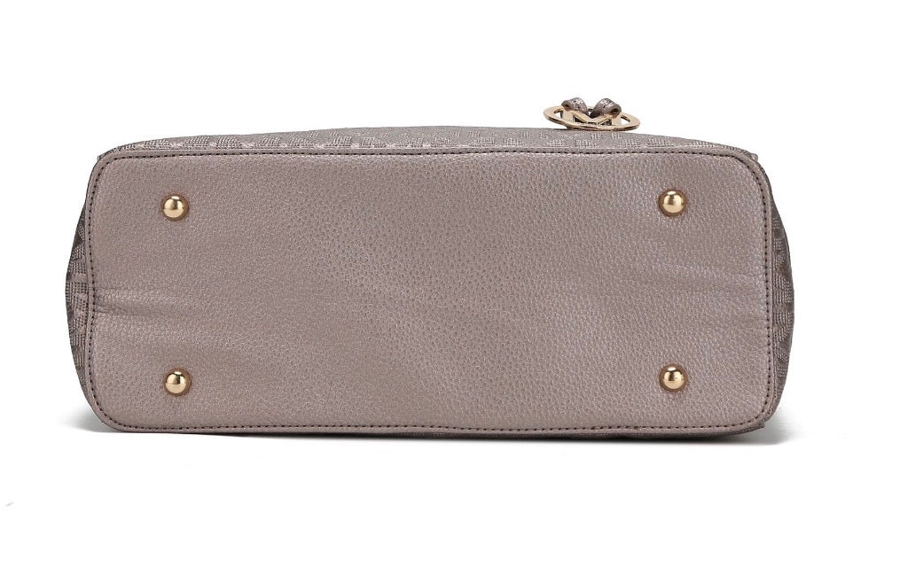 MKF Collection Cairo M Signature Women's Satchel Handbag